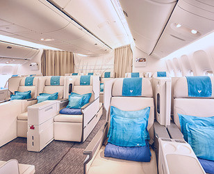 Club Austral - Air Austral - Business class on flights Paris Reunion  Mayotte Madagascar Comoros